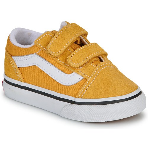 Scarpe Unisex bambino Sneakers basse Vans Old Skool V COLOR THEORY GOLDEN GLOW Giallo
