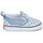 Scarpe Unisex bambino Slip on Vans TD Slip-On V COLOR THEORY CHECKERBOARD DUSTY BLUE Blu