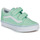 Scarpe Bambina Sneakers basse Vans UY Old Skool V GLITTER PASTEL BLUE Verde / Blu