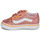 Scarpe Bambina Sneakers basse Vans Old Skool V SUNRISE GLITTER MULTI/TRUE WHITE Arancio / Rosso
