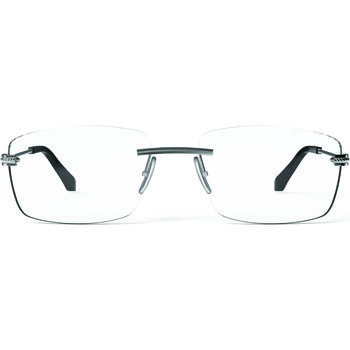 Orologi & Gioielli Occhiali da sole Xlab MILOS montatura Occhiali Vista, Argento, 51 mm Argento