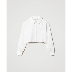 Abbigliamento Bambina Camicie maniche lunghe Twin Set CAMICIA 232GJ2100 Bianco