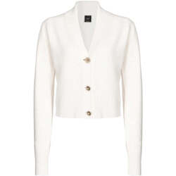 Abbigliamento Donna Gilet / Cardigan Pinko Cardigan Donna  102252-A1CG Z12 Bianco Bianco