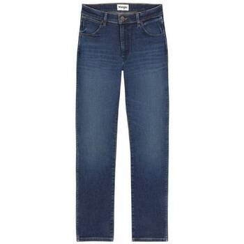 Abbigliamento Uomo Jeans Wrangler LARSTON GREEN FUZZ 112341427 Blu