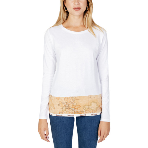 Abbigliamento Donna T-shirts a maniche lunghe Alviero Martini DF 0750 JC22 Bianco