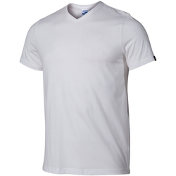 Abbigliamento Uomo T-shirt maniche corte Joma Versalles Short Sleeve Tee Bianco