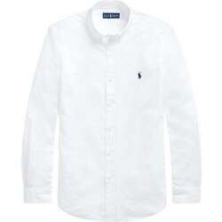 Abbigliamento Uomo Camicie maniche lunghe Ralph Lauren SKU_253651_1412670 Bianco