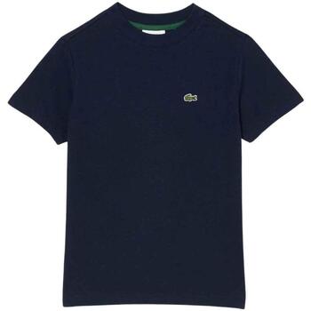 Abbigliamento Bambino T-shirt & Polo Lacoste  Blu