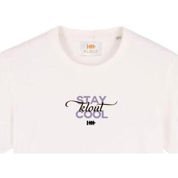 Abbigliamento T-shirt & Polo Klout  Bianco