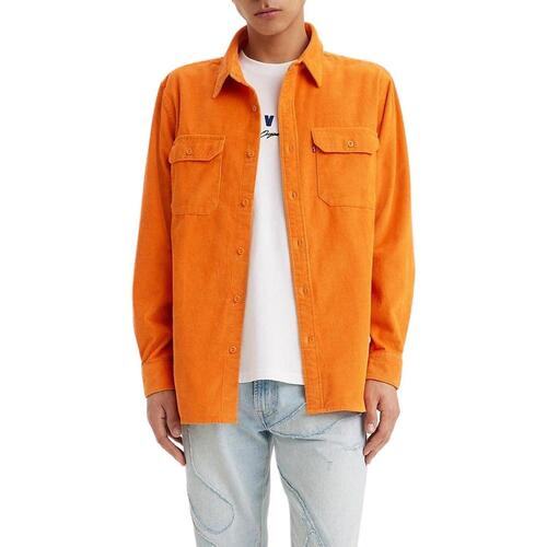 Abbigliamento Uomo Camicie maniche lunghe Levi's  Arancio