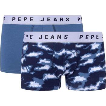 Abbigliamento Uomo Camicie maniche lunghe Pepe jeans  Blu