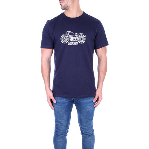 Abbigliamento Uomo T-shirt maniche corte Barbour MTS1201 MTS Blu
