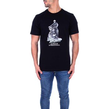 Abbigliamento Uomo T-shirt maniche corte Barbour MTS1209 MTS Nero