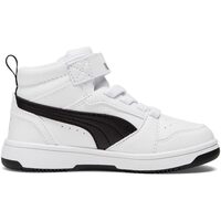 Scarpe Unisex bambino Sneakers alte Puma REBOUND V6 MID AC + PS Bianco