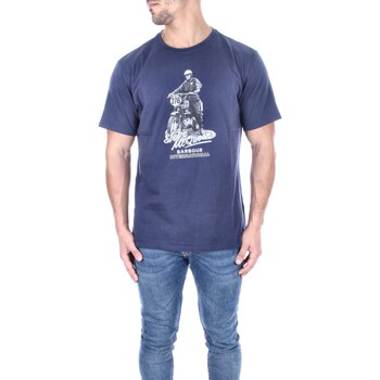 Abbigliamento Uomo T-shirt maniche corte Barbour MTS1209 MTS Blu