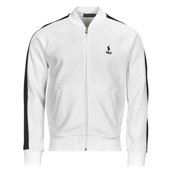 Abbigliamento Uomo Giacche sportive Polo Ralph Lauren BOMBER AVEC BANDES Bianco / Nero / White / Multi