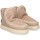 Scarpe Donna Stivaletti Mou Eskimo sneaker bold glitter logo camel Rosa
