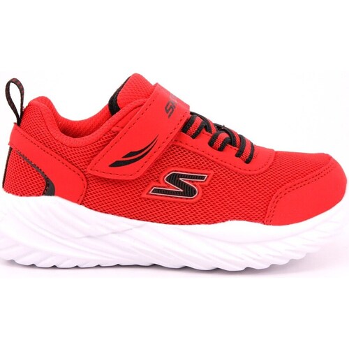 Scarpe Unisex bambino Sneakers basse Skechers 266 - 407308N Rosso