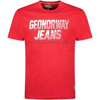 Abbigliamento Uomo T-shirt maniche corte Geo Norway SX1046HGNO-RED Rosso