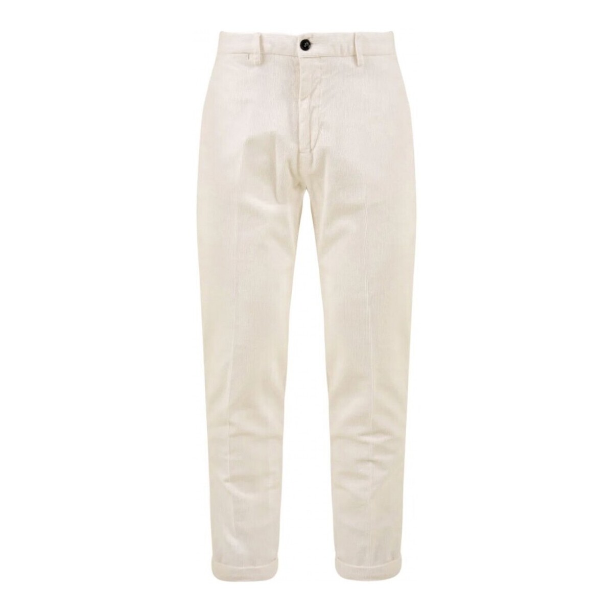 Abbigliamento Uomo Jeans Liu Jo Panta Chino Caprivelvet Bianco Bianco