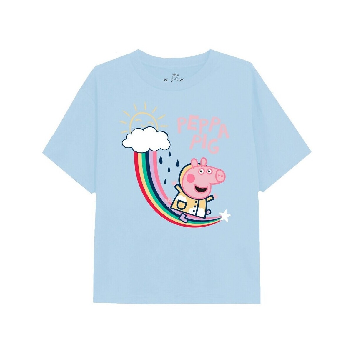 Abbigliamento Bambina T-shirts a maniche lunghe Dessins Animés TV2506 Blu