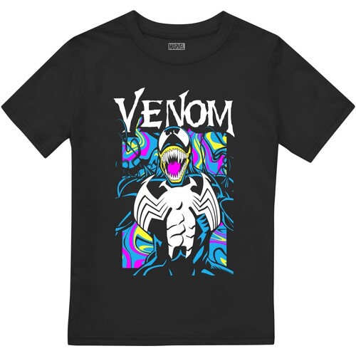 Abbigliamento Unisex bambino T-shirt maniche corte Venom TV2521 Nero