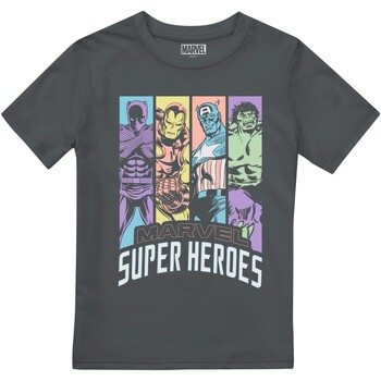 Abbigliamento Unisex bambino T-shirt maniche corte Marvel Classic Multicolore
