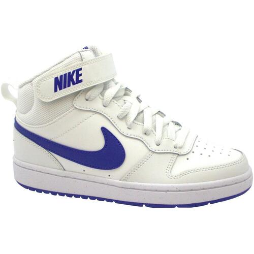 Scarpe Unisex bambino Sneakers alte Nike NIK-CCC-CD7782-113 Bianco