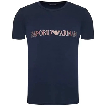 Abbigliamento Uomo T-shirt maniche corte Emporio Armani Eagle Blu