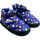 Scarpe Pantofole Nuvola. Boot Home Printed 20 Teddy Blu