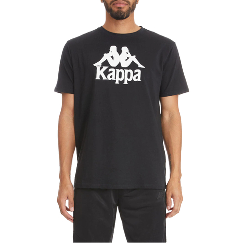 Abbigliamento Uomo T-shirt maniche corte Kappa Authentic Estessi T-shirt Nero