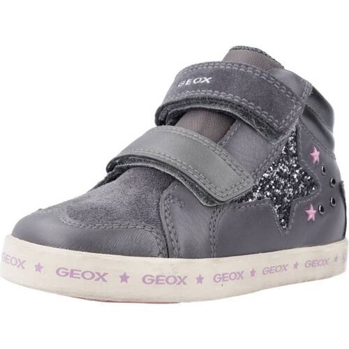 Scarpe Bambina Sneakers basse Geox B KILWI GIRL Grigio