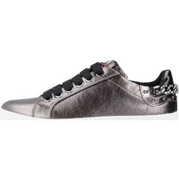 Scarpe Bambina Sneakers basse Asso AG15500 Argento