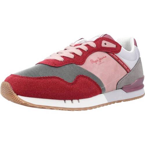 Scarpe Donna Sneakers Pepe jeans LONDON TAWNY W Rosso