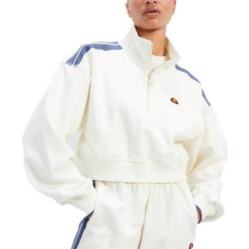 Abbigliamento Donna Giacche sportive Ellesse INNA CROP SWEATSHIRT Bianco