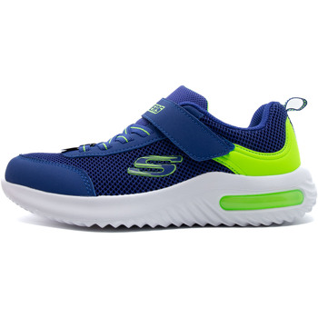 Scarpe Unisex bambino Sneakers Skechers Bounder-Tech Blu