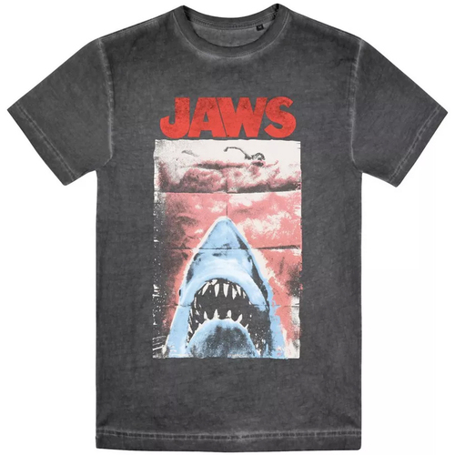 Abbigliamento Uomo T-shirts a maniche lunghe Jaws Punk Nero