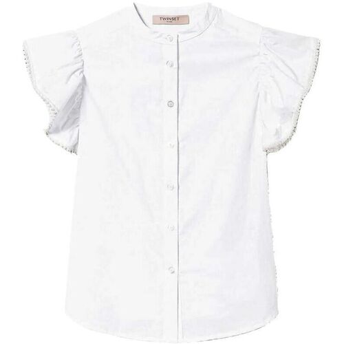 Abbigliamento Donna Camicie Twin Set  Bianco