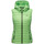 Abbigliamento Donna Gilet / Cardigan Marikoo Gilet piumino ultra leggero con cappuccio da donna Hasenpfote Svetlo zelena
