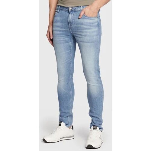 Abbigliamento Uomo Jeans Guess M2YA27 D4Q43 CHRIS-2CRL CARRY LIGHT Blu