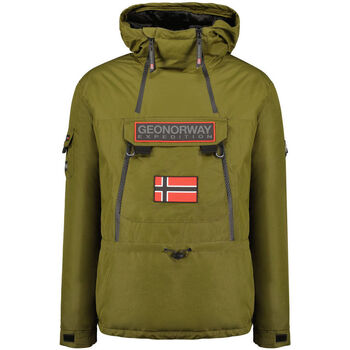 Abbigliamento Uomo Giacche sportive Geographical Norway Benyamine054 Man Kaki Verde