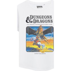 Abbigliamento Donna T-shirts a maniche lunghe Dungeons & Dragons Expert Rule Book Bianco
