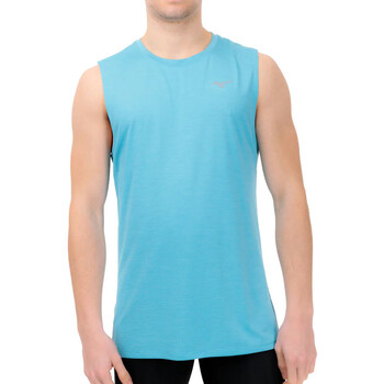 Abbigliamento Uomo Top / T-shirt senza maniche Mizuno J2GA8008-72 Blu