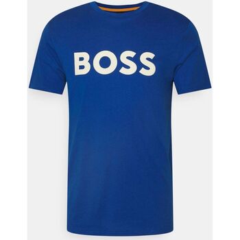Abbigliamento Uomo T-shirt & Polo BOSS 50481923 2000000365503 Blu