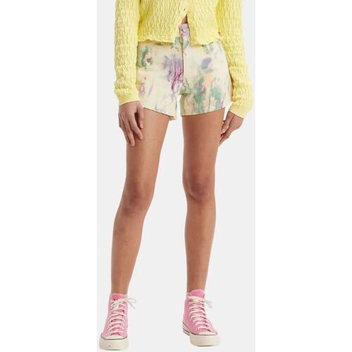 Abbigliamento Donna Shorts / Bermuda Levi's A4695 0005 80S MOM SHORT-WATERCOLOR WPRLD multicolore