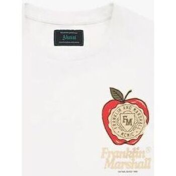 Abbigliamento Uomo T-shirt & Polo Franklin & Marshall JM3215.1012P01-011 Bianco