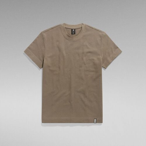 Abbigliamento Uomo T-shirt & Polo G-Star Raw D23690 B287 ESSENTIAL PIQUET-273 TURF Marrone