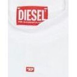 Abbigliamento Donna Top / T-shirt senza maniche Diesel A10397-OBLAN T-MOKKY-100 WHITE Bianco