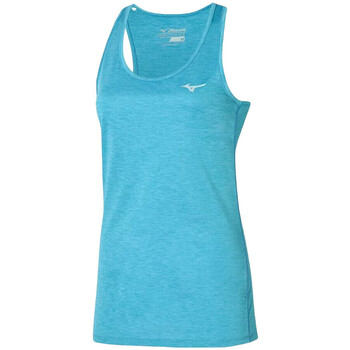 Abbigliamento Donna Top / T-shirt senza maniche Mizuno J2GA8206-72 Blu