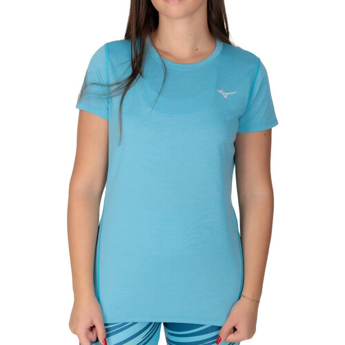 Abbigliamento Donna T-shirt & Polo Mizuno J2GA7721-72 Blu